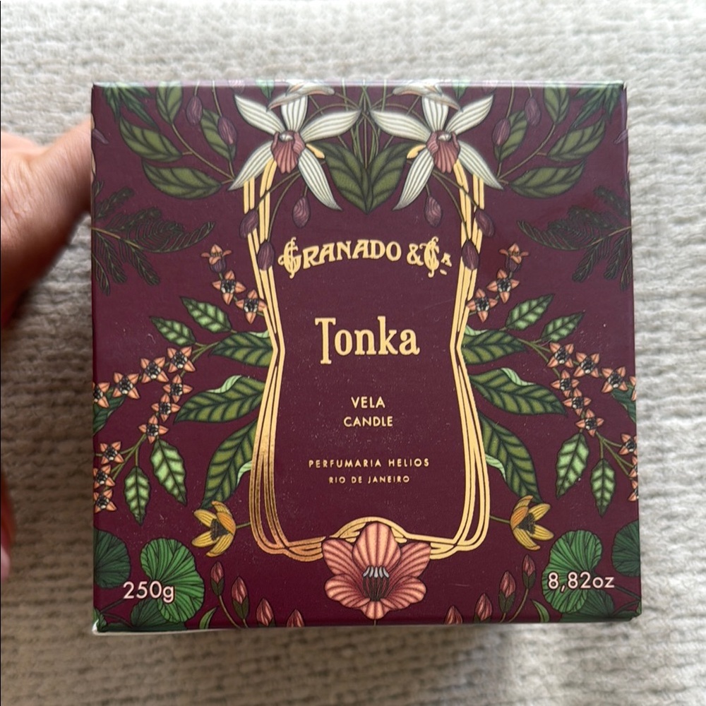 Granado Tonka Scented Candle 8.8 oz New in box